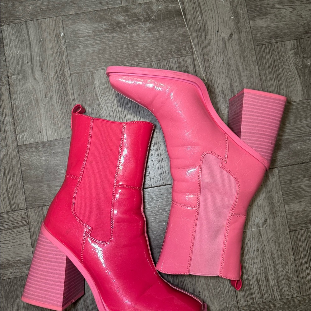 Circus by Sam Edelman Pink Heeled Boots
